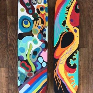 Hand painted skate decks!